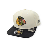 Men's Chicago Blackhawks New Era Chrome/Black 2025 Winter Classic 9SEVENTY Trucker Hat - Pro Jersey Sports