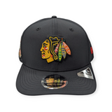 Men's Chicago Blackhawks New Era Black 2025 Winter Classic Performance 9SEVENTY Trucker Hat - Pro Jersey Sports