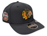 Men's Chicago Blackhawks New Era Black 2025 Winter Classic Performance 9SEVENTY Trucker Hat - Pro Jersey Sports