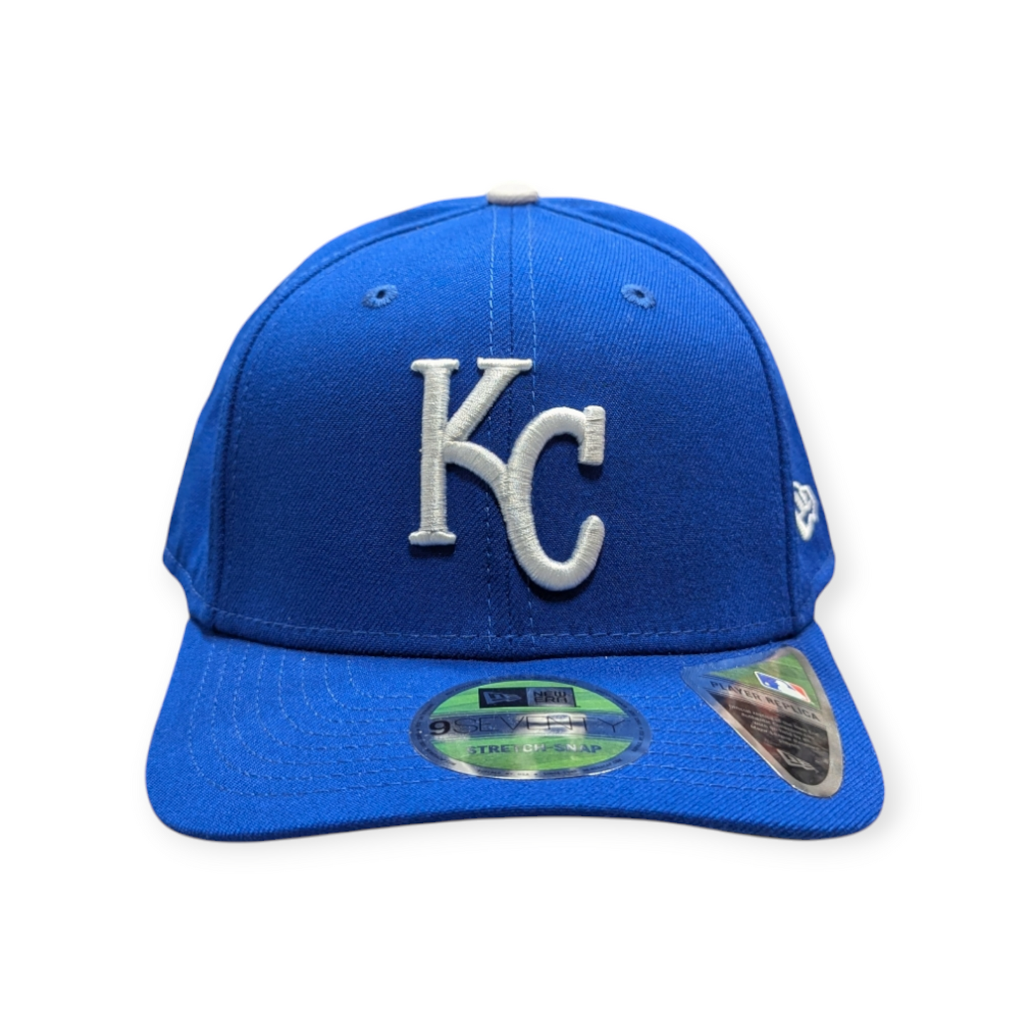 Kansas City Royals Blue New Era Player Replica 9SEVENTY Stretch Snap Adjustable Hat