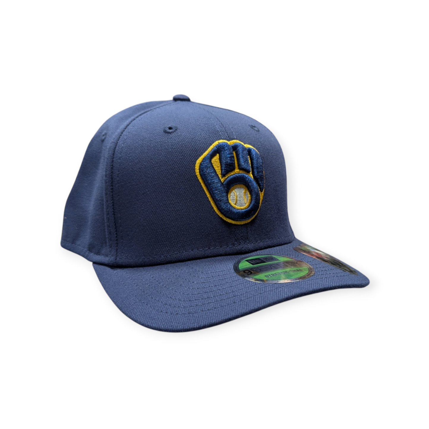 Milwaukee Brewers Navy New Era Player Replica 9SEVENTY Stretch Snap Adjustable Hat