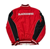 Women's Chicago Blackhawks Full Zip Reversible Polyester Jacket - Pro Jersey Sports