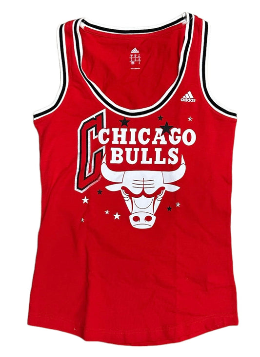 Womens Chicago Bulls Fan Scoopneck Tank