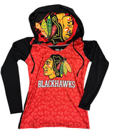 Women's Chicago Blackhawks Dynamic Hooded Top - Pro Jersey Sports