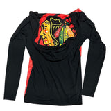 Women's Chicago Blackhawks Dynamic Hooded Top - Pro Jersey Sports