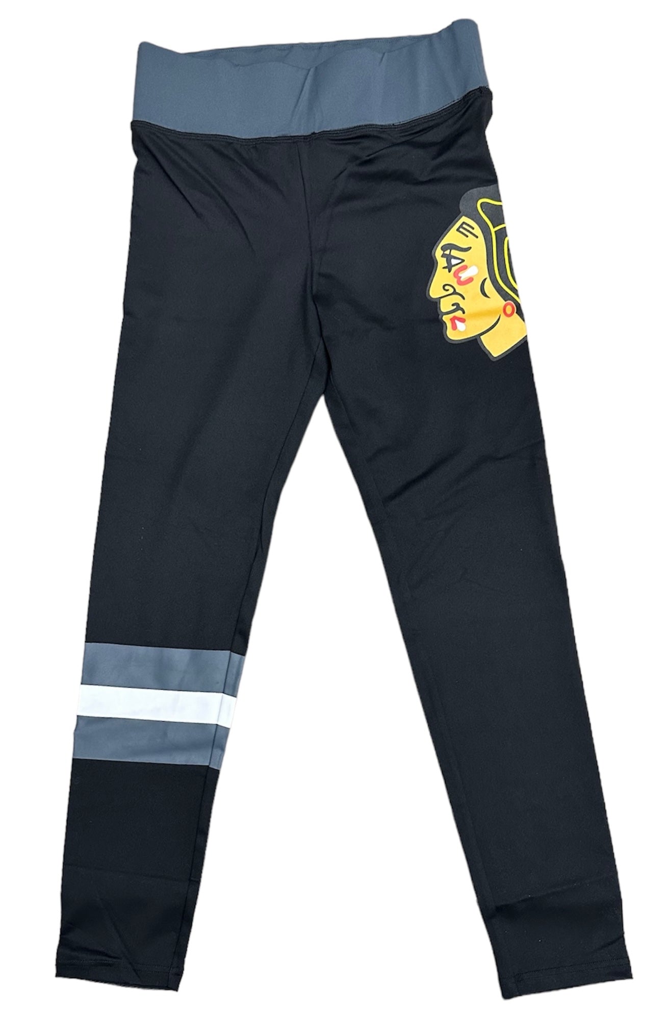 Women's Chicago Blackhawks Katie Full Length Leggings By Old TIme Hockey