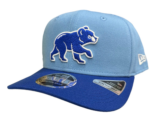 Chicago Cubs Walking Bear Sky Blue 9SEVENTY™ Adjustable Cap by New Era®