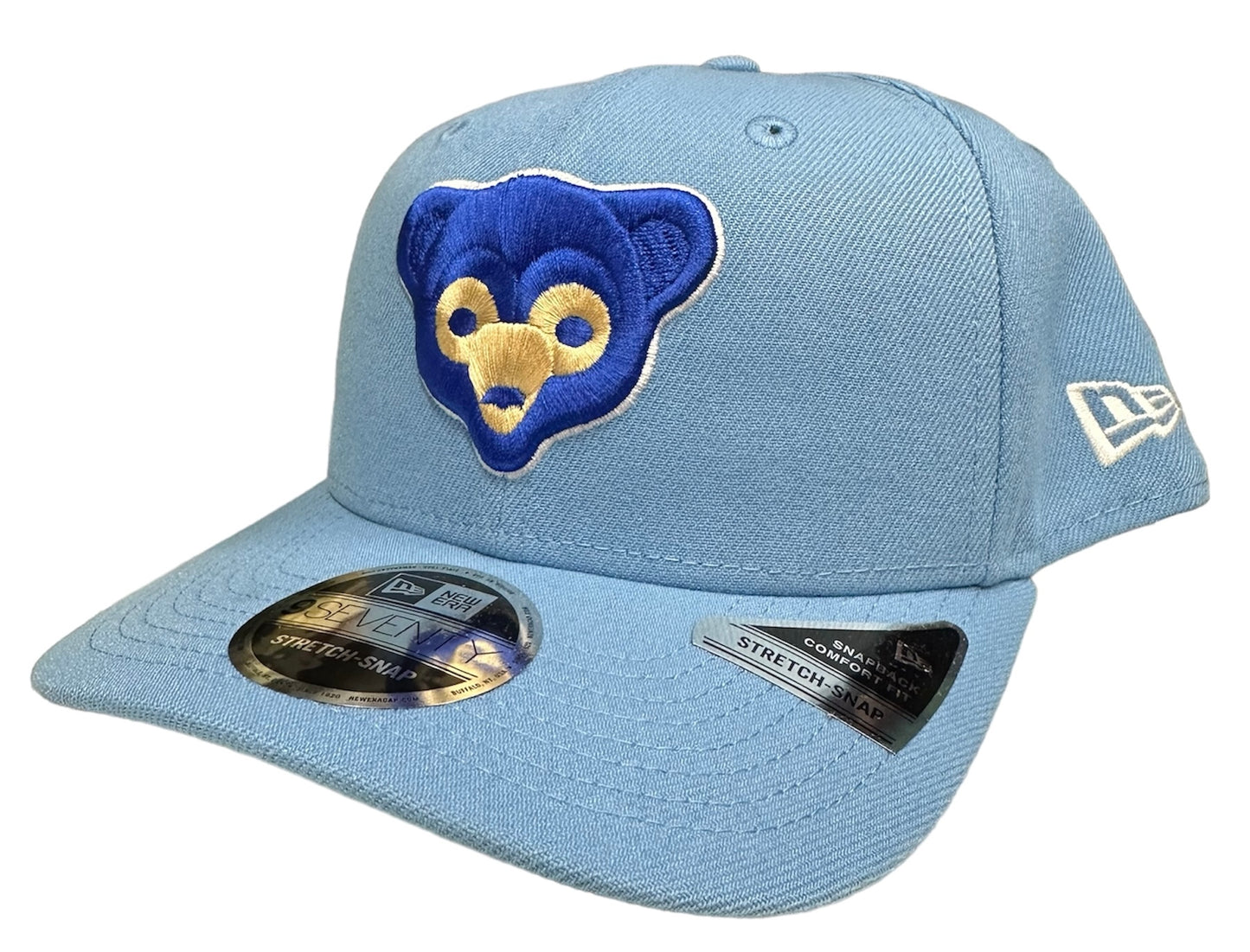 Chicago CubsCooperstown 69 New Era Sky Blue 9SEVENTY Adjustable Hat