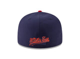 Chicago White Sox New Era Cooperstown Collection 1987 Cooperstown Navy/Red 59FIFTY Fitted Hat - Pro Jersey Sports