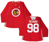 Men's Connor Bedard Chicago Blackhawks adidas Authentic Red Practice Jersey - Pro Jersey Sports