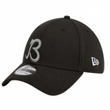 Men's Chicago Bears New Era "B" Black/Graphite 1985 Champions 39THIRTY Flex Hat - Pro Jersey Sports