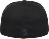 Chicago Bears 1946 Logo Tonal Black New Era 59FIFTY Fitted Hat - Pro Jersey Sports