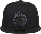 Chicago Bears 1946 Logo Tonal Black New Era 59FIFTY Fitted Hat - Pro Jersey Sports