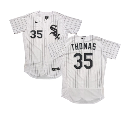 Men's Chicago White Sox Frank Thomas Nike White Home Authentic Player Jersey