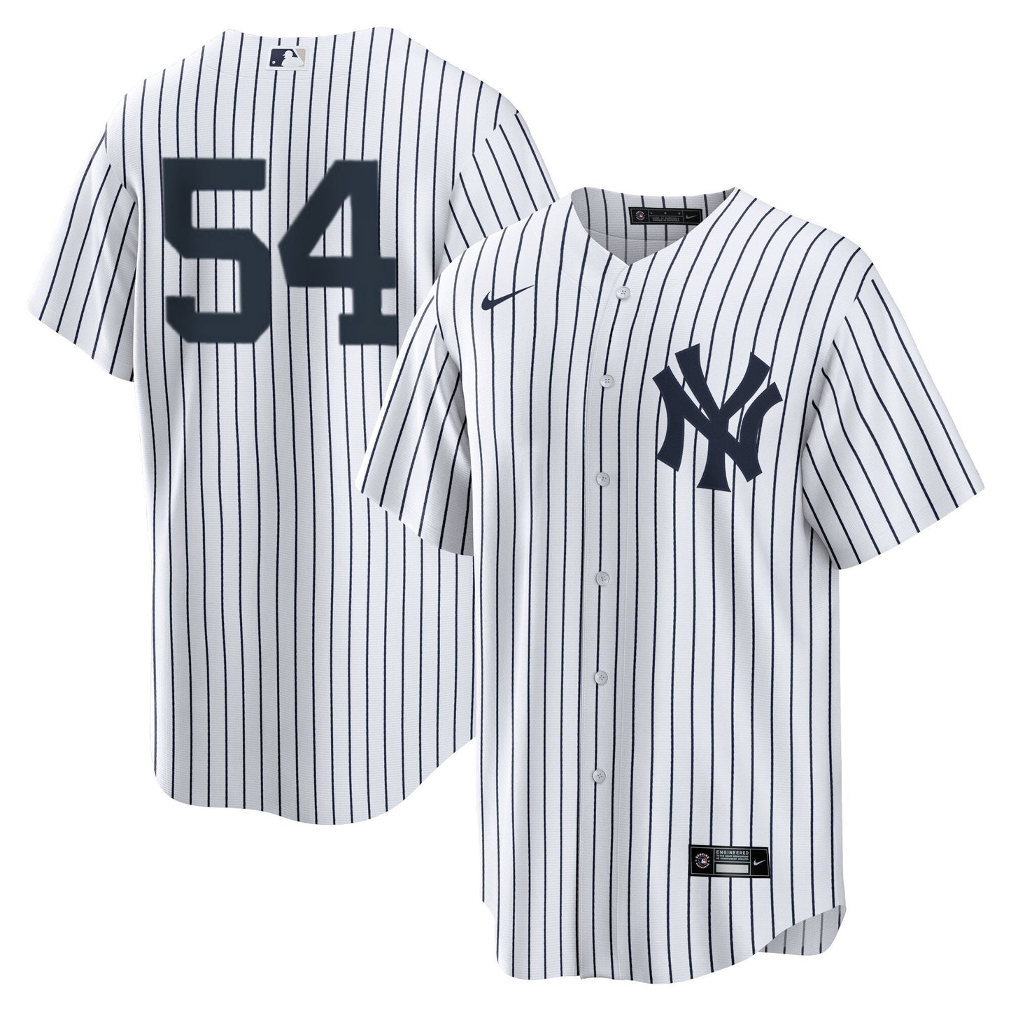 Men's Nike Goose Gossage White New York Yankees Home Official Replica Player Jersey