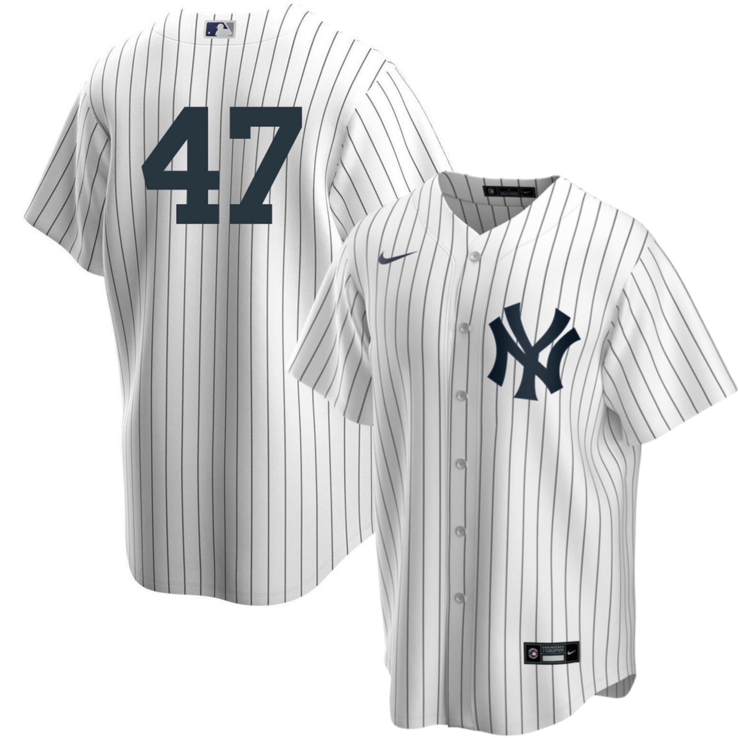 Men's Nike Frankie Montas White New York Yankees Home Official Replica Player Jersey