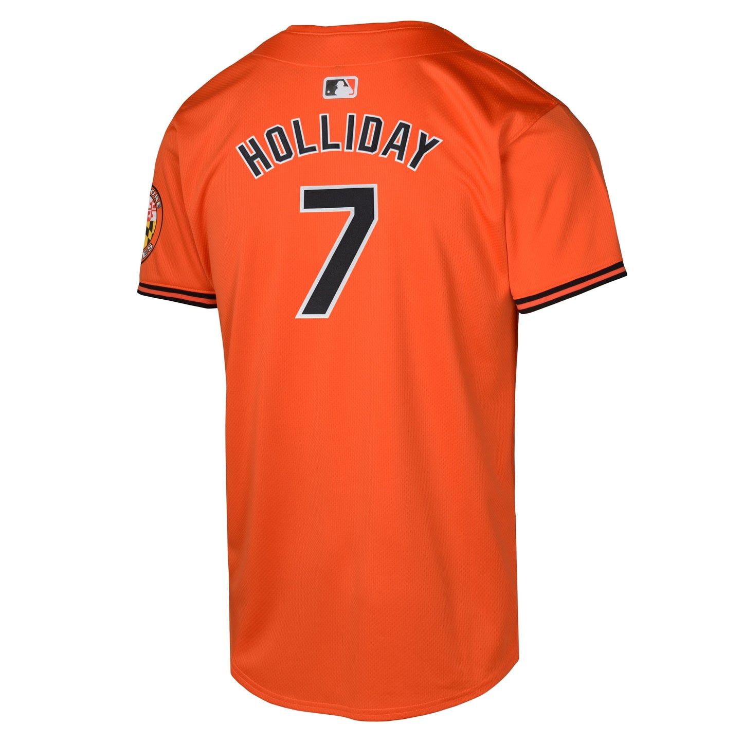 Youth Jackson Holliday Baltimore Orioles NIKE Orange Alternate Limited Replica Jersey