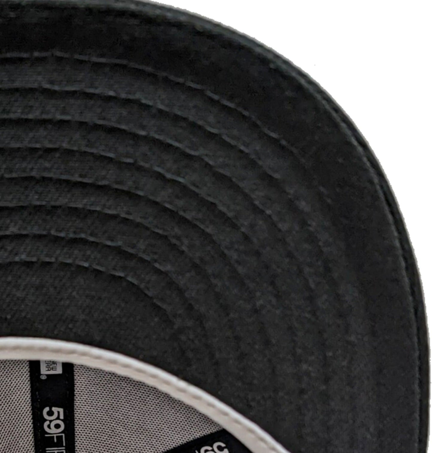 Chicago White Sox 2 Tone Chrome/Black New Era Batterman 59FIFTY Fitted Hat