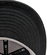 Chicago White Sox Graphite/Black New Era Script 59FIFTY Fitted Hat - Pro Jersey Sports