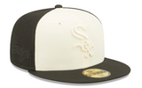 Chicago White Sox New Era Tonal Chrome/Black 2005 World Series Essential 59FIFTY Fitted Hat - Pro Jersey Sports
