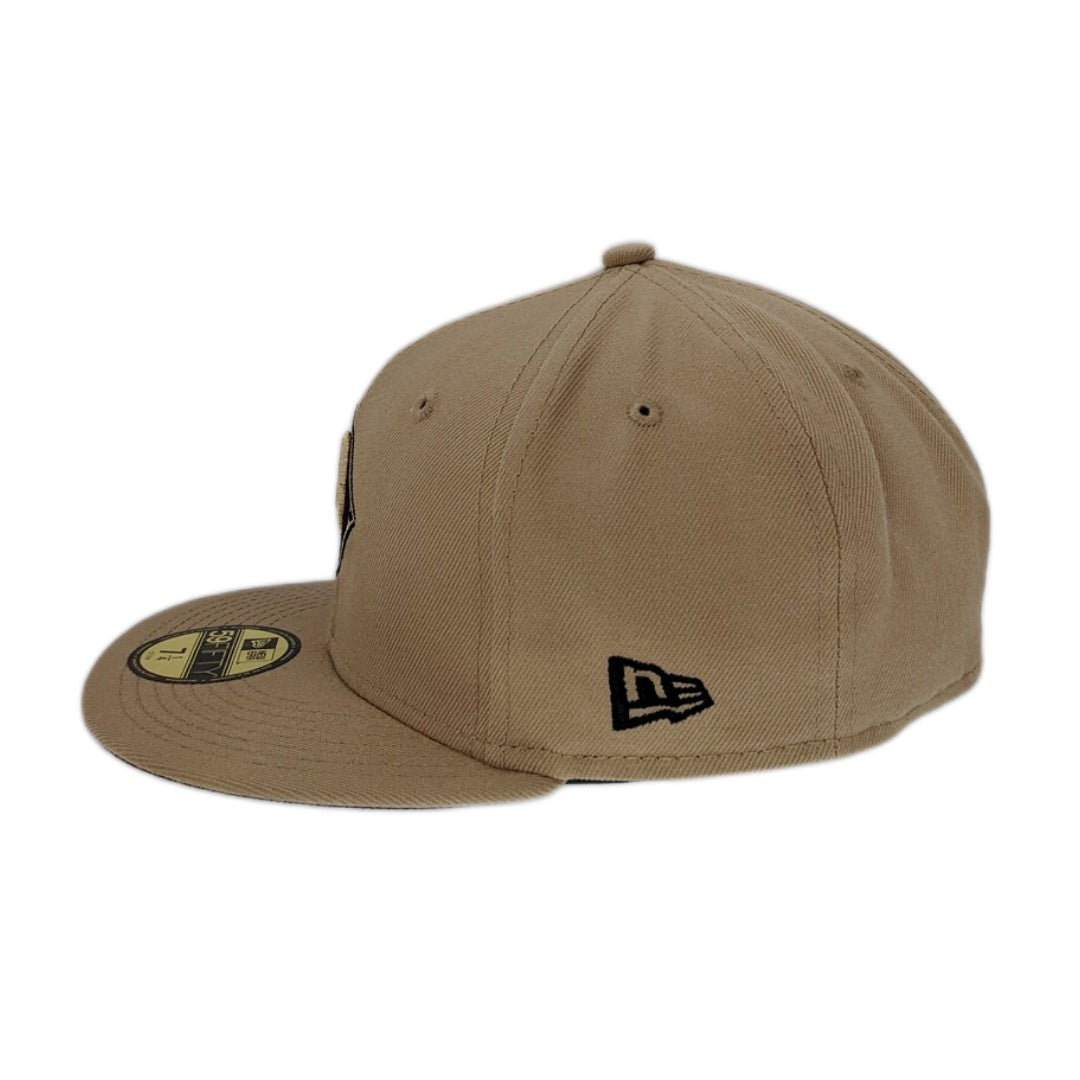 Chicago White Sox Black & Tan New Era 59FIFTY Fitted Hat - Pro Jersey Sports