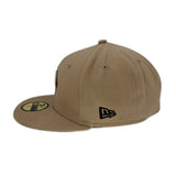 Chicago White Sox Black & Tan New Era 59FIFTY Fitted Hat - Pro Jersey Sports