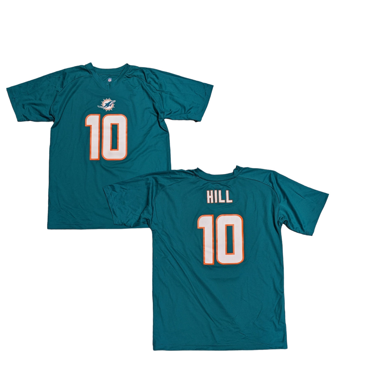 Youth Tyreek Hill Miami Dolphins Aqua Performance Jersey Tee - Pro Jersey Sports