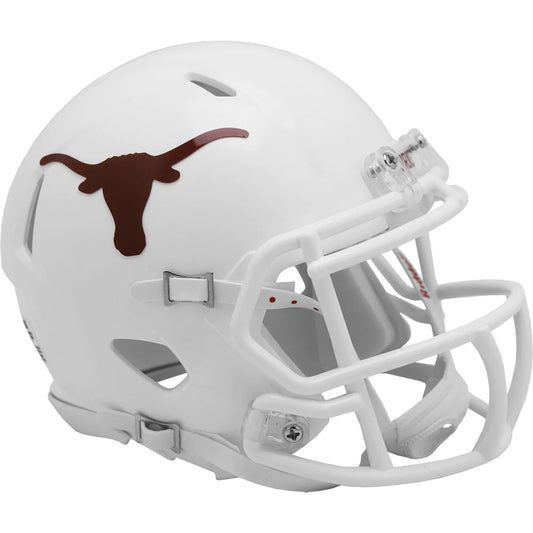 Texas Longhorns White Riddell Replica Full Size Speed Helmet