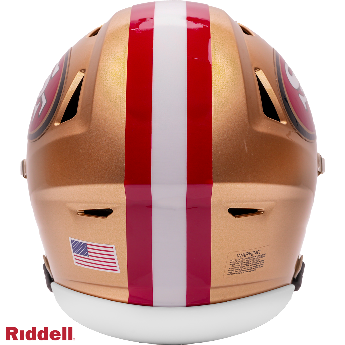 San Francisco 49ers Riddell Speed Flex Mid-Size Helmet