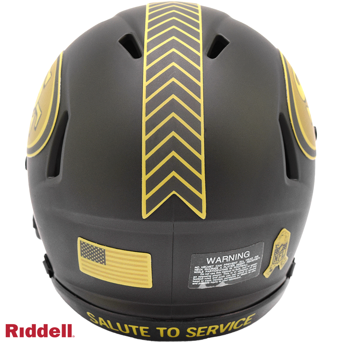 Riddell San Francisco 49ers 2025 Salute To Service Speed Mini Helmet - Pro Jersey Sports