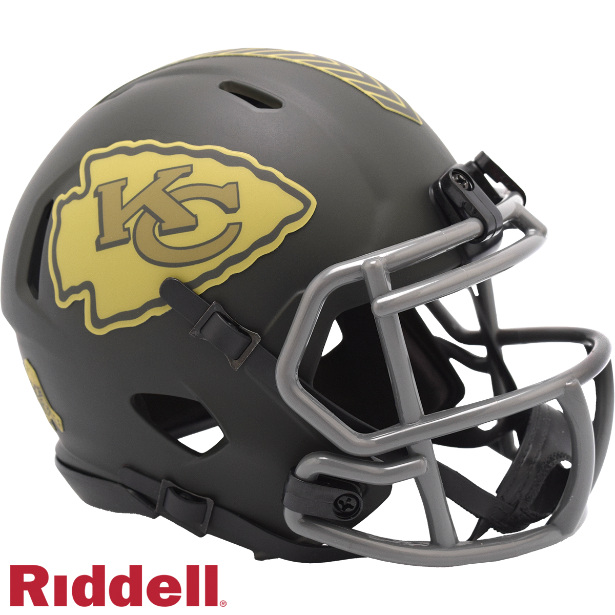 Riddell Kansas City Chiefs 2025 Salute To Service Speed Mini Helmet - Pro Jersey Sports