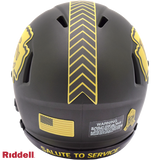 Riddell Kansas City Chiefs 2025 Salute To Service Speed Mini Helmet - Pro Jersey Sports