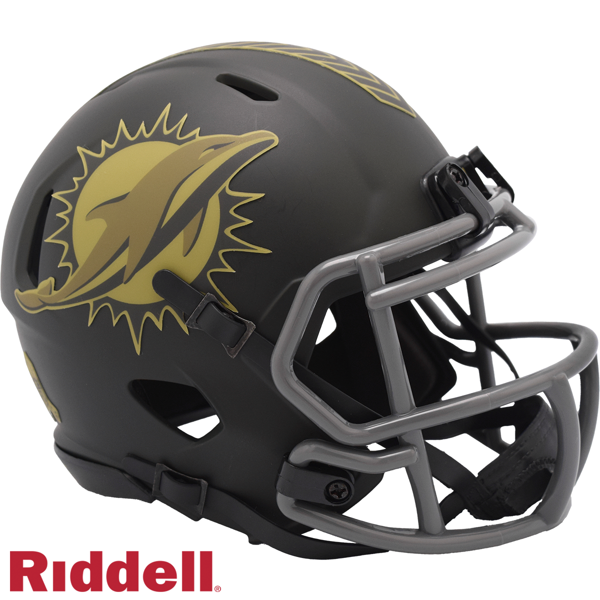 Riddell Miami Dolphins 2025 Salute To Service Speed Mini Helmet - Pro Jersey Sports