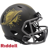 Riddell Miami Dolphins 2025 Salute To Service Speed Mini Helmet - Pro Jersey Sports