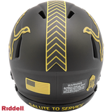 Riddell Detroit Lions 2025 Salute To Service Speed Mini Helmet - Pro Jersey Sports