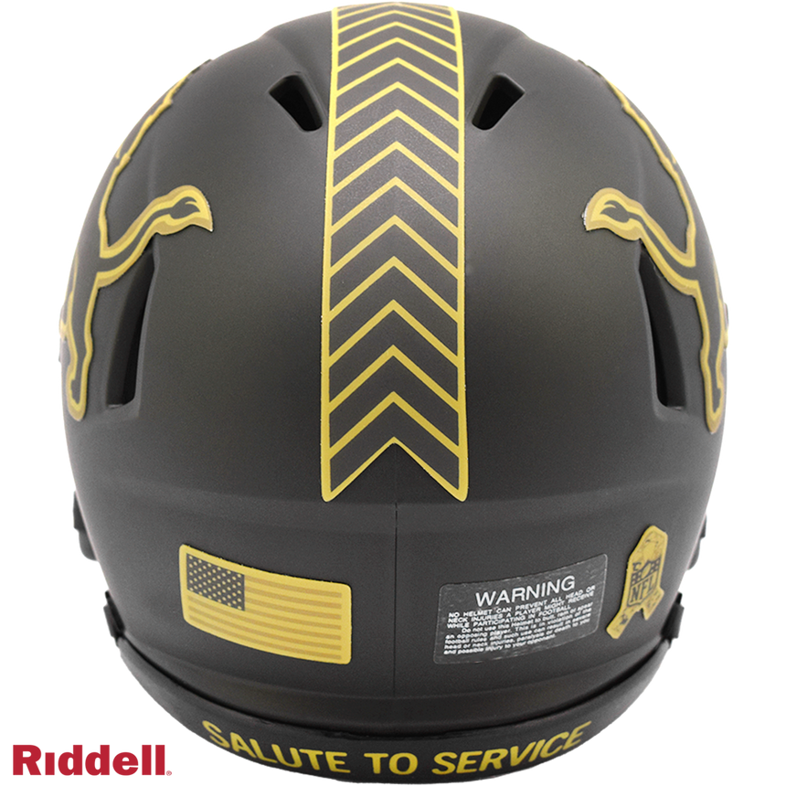 Riddell Detroit Lions 2025 Salute To Service Speed Mini Helmet - Pro Jersey Sports