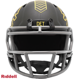 Riddell Detroit Lions 2025 Salute To Service Speed Mini Helmet - Pro Jersey Sports