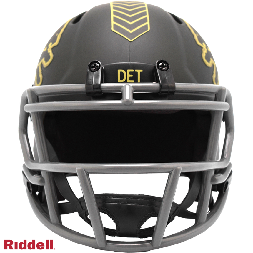 Riddell Detroit Lions 2025 Salute To Service Speed Mini Helmet - Pro Jersey Sports