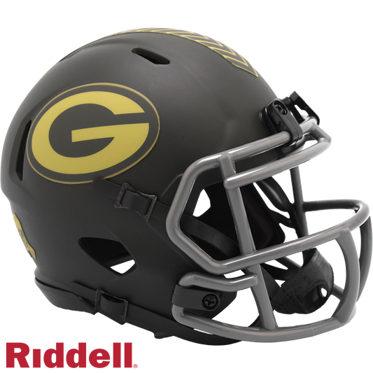 Riddell Green Bay Packers 2025 Salute To Service Speed Mini Helmet - Pro Jersey Sports