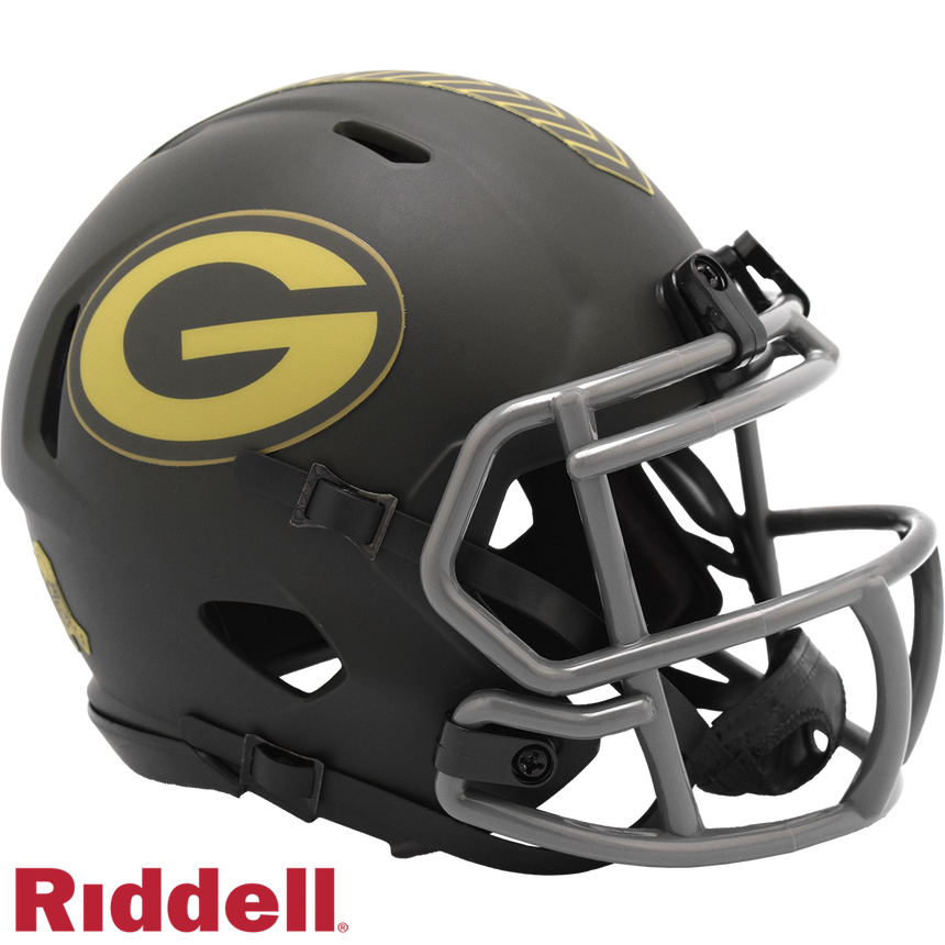 Riddell Green Bay Packers 2025 Salute To Service Speed Mini Helmet - Pro Jersey Sports