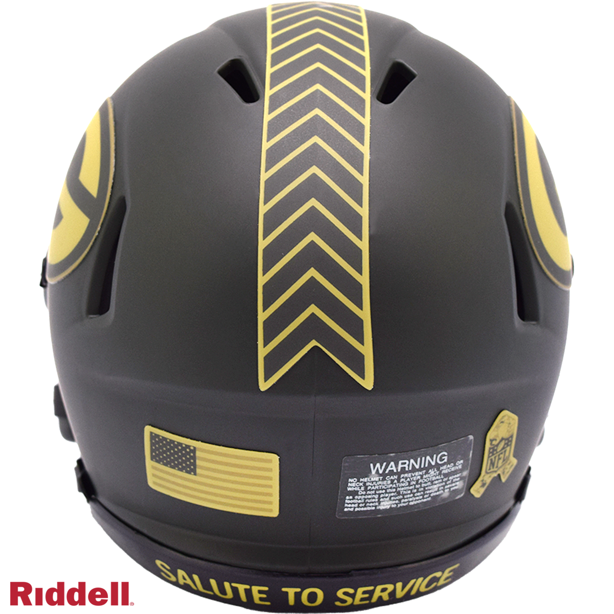 Riddell Green Bay Packers 2025 Salute To Service Speed Mini Helmet - Pro Jersey Sports