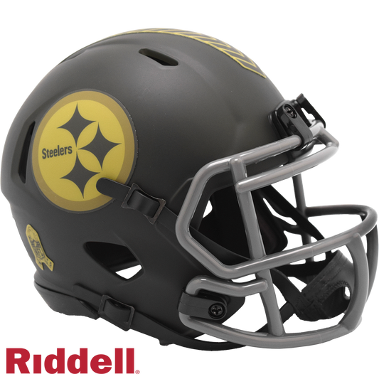 Riddell Pittsburgh Steelers 2025 Salute To Service Speed Mini Helmet - Pro Jersey Sports