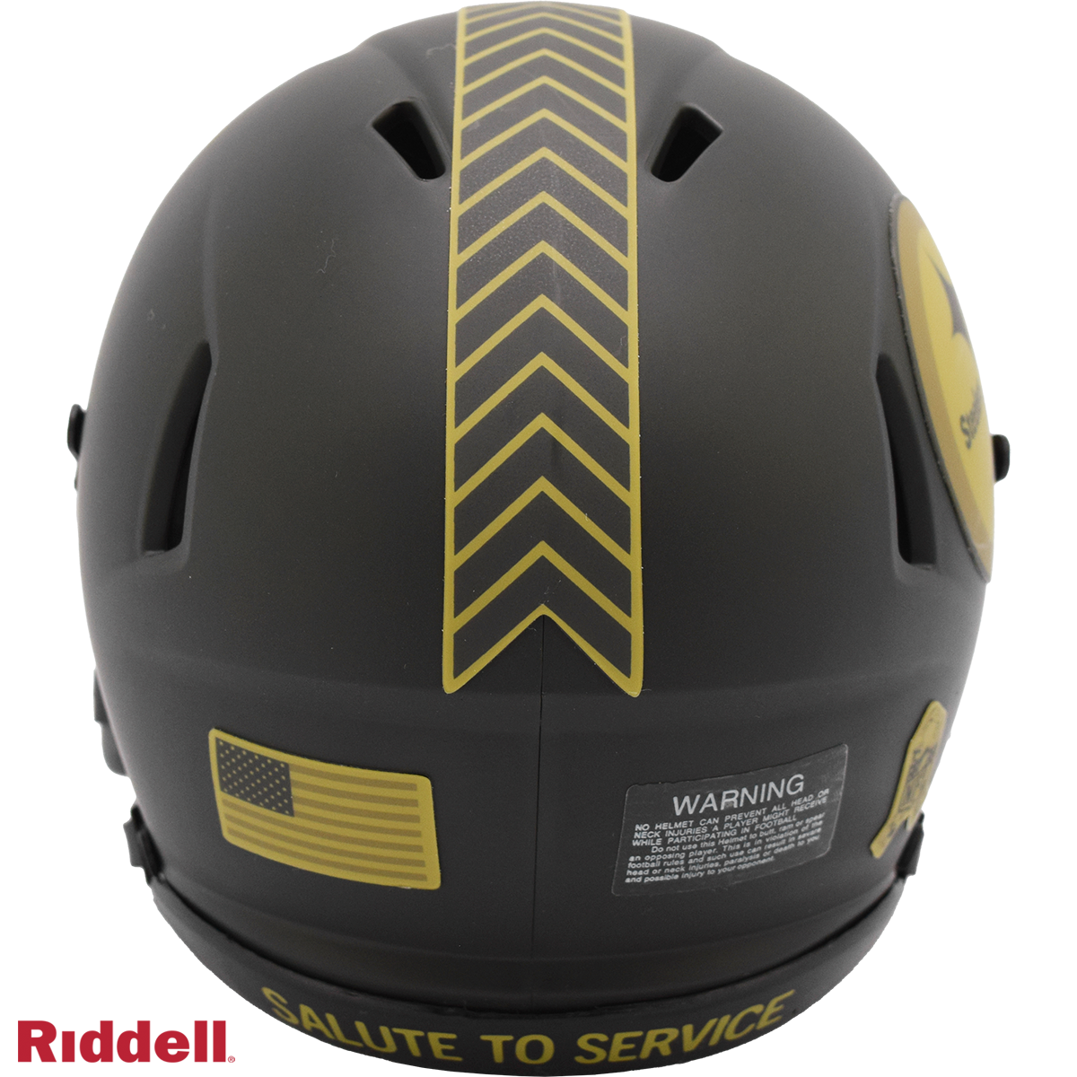Riddell Pittsburgh Steelers 2025 Salute To Service Speed Mini Helmet - Pro Jersey Sports