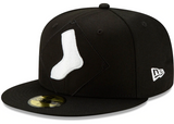 Chicago White Sox New Era Black Logo Elements 59FIFTY Fitted Hat - Pro Jersey Sports