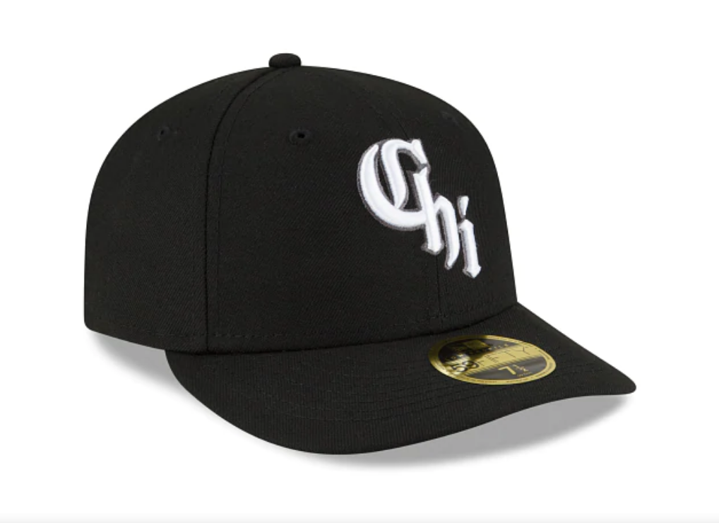 Chicago White Sox New Era Black City Connect Low Profile 59FIFTY Fitted Hat