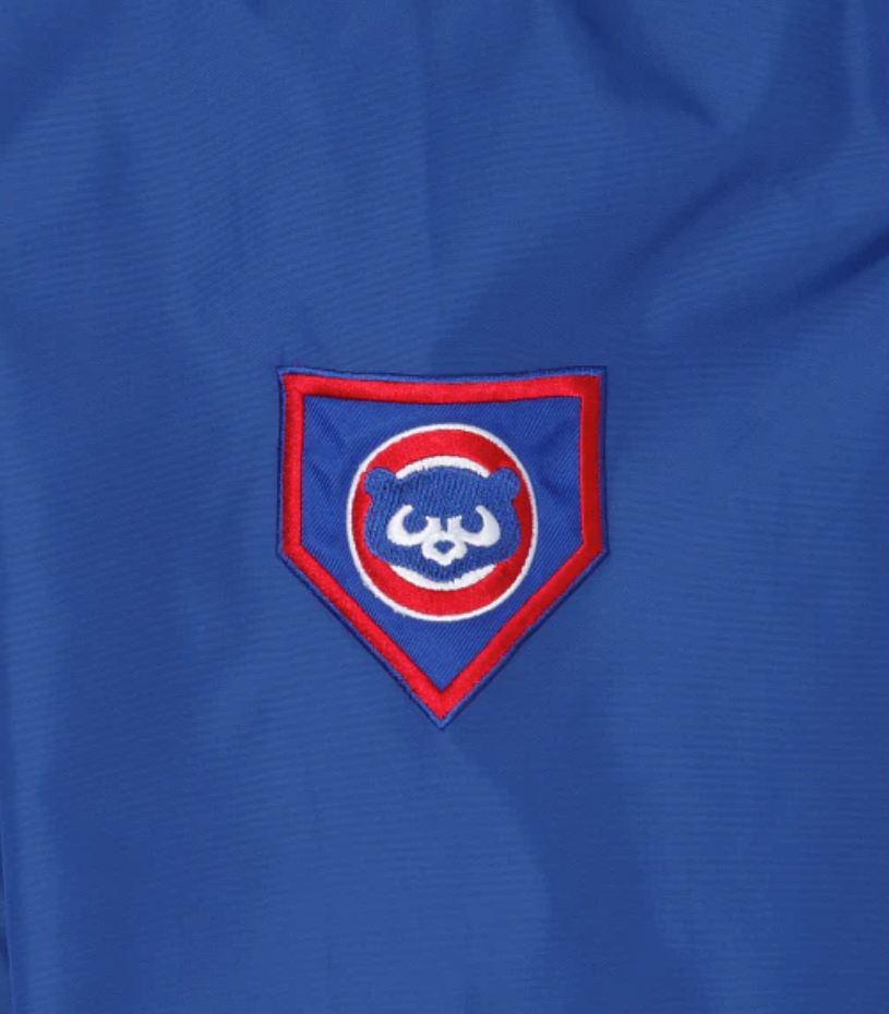 Men's Chicago Cubs Royal Blue New Era Clubhouse Full Zip Jacket