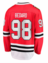 Men's Connor Bedard Chicago Blackhawks Red Home Fanatics Breakaway Replica Jersey - Pro Jersey Sports