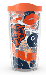 Chicago Bears All Over Print 16 oz. Tervis Tumbler - Pro Jersey Sports