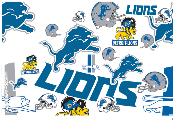 Detroit Lions All Over Print 16 oz. Tervis Tumbler - Pro Jersey Sports