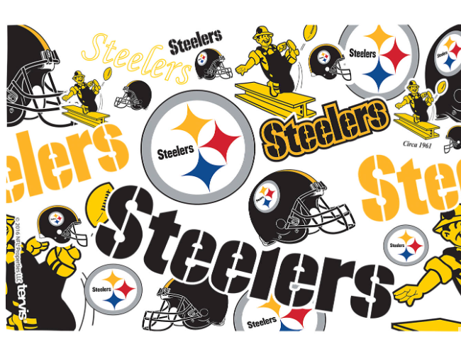 Pittsburgh Steelers All Over Print 16 oz. Tervis Tumbler - Pro Jersey Sports